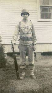 Bill in uniform