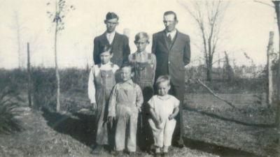 Hicks siblings about 1935