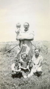 Stella and grandchildren